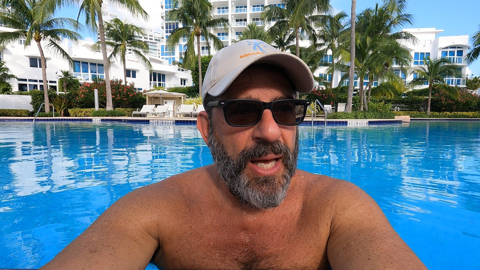 Large Sarasota aquatic training pool