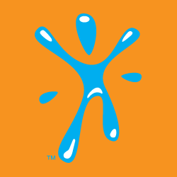 AquaFit Sports splash logo